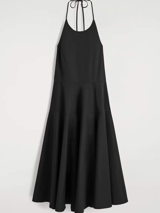 COS Dresses & Skirts - COS PIMA COTTON HALTERNECK DRESS